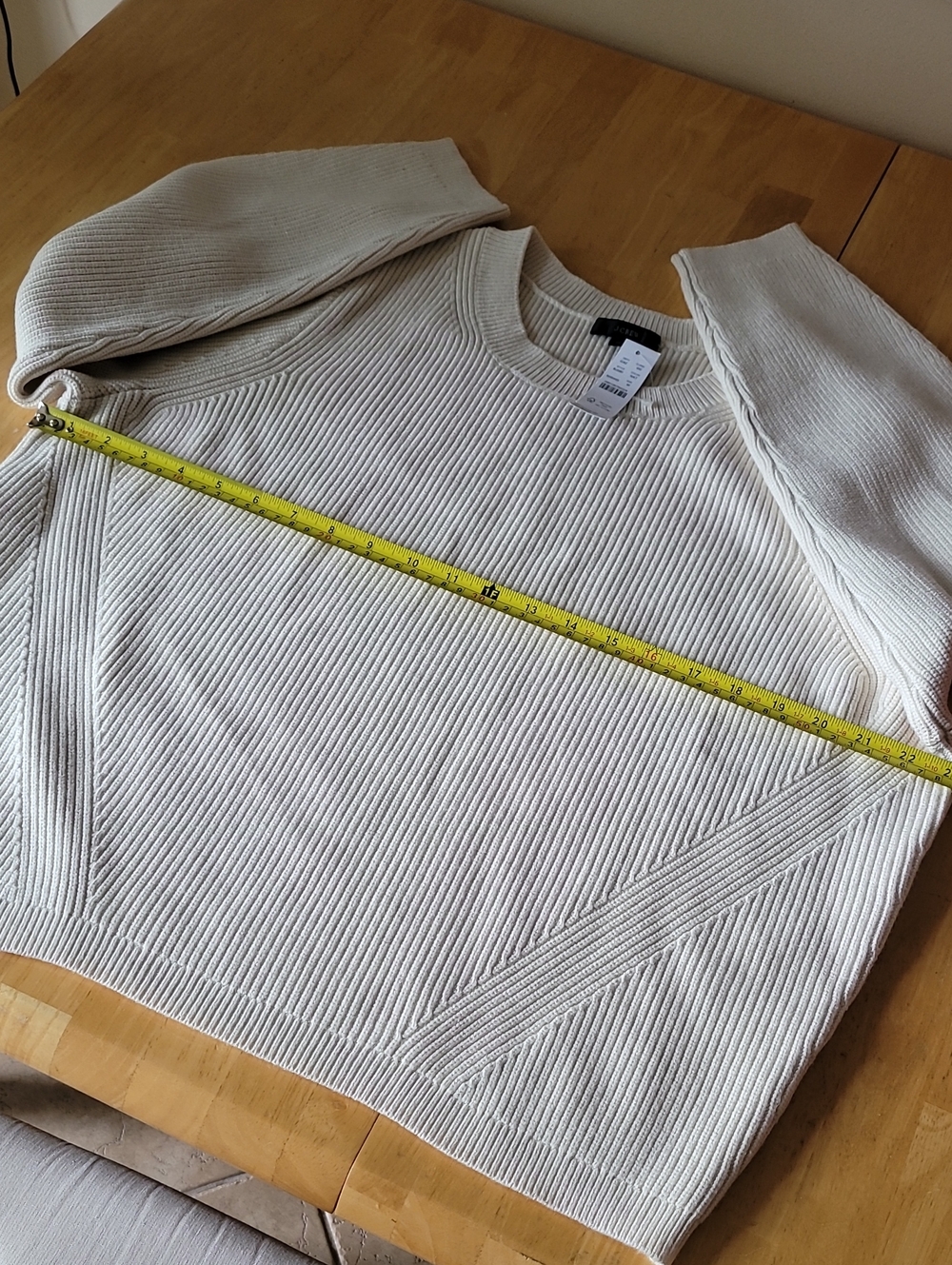 J.Crew Ribbed Stretch Crewneck Sweater - Picture 6 of 12